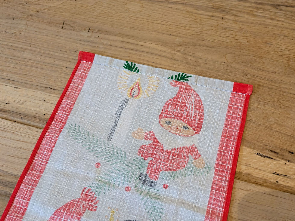 サムネイル： スウェーデン 微笑みトムテのロングクロス