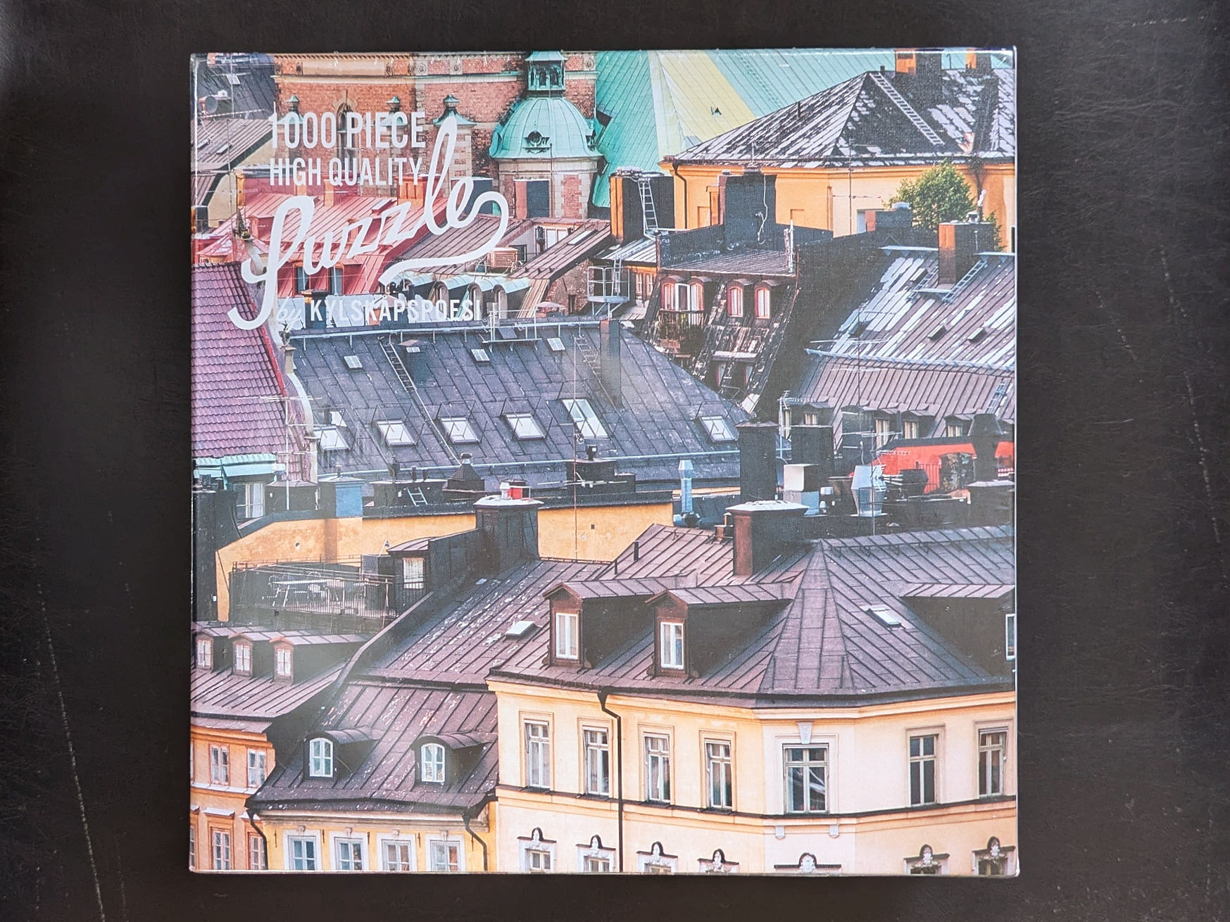 スウェーデンで見つけたパズル ストックホルム ノルマルムの屋根から見た景色