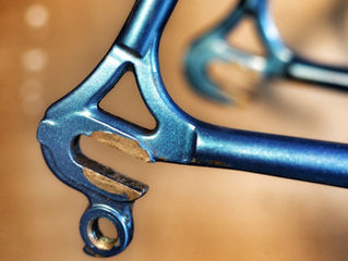1988 Columbus Aelle Build - Drop out Finishing