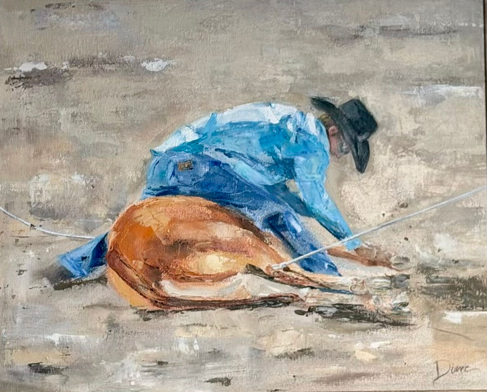 16x20 oil on stretched canvas