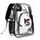 Thumbnail: Double layer 17 Inch Clear Bag PVC See Through Transparent School Backpack