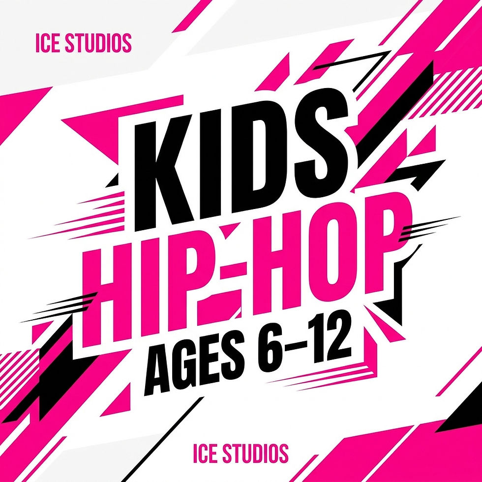 Saturday Class- Kids Hip-Hop Ages 6 to 12