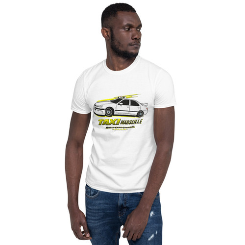406 TAXI TRIBUTE T-SHIRT | Movie Cars Central