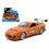 Miniature : Jada - Toyota Supra Free Rolling Orange 1995   - Fast And Furious 1:32
