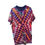 Thumbnail: Unisex Fuscia & Yellow, hand dyed tie dye t-shirt  100% cotton 