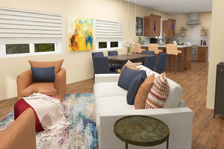 Contemporary Living Room