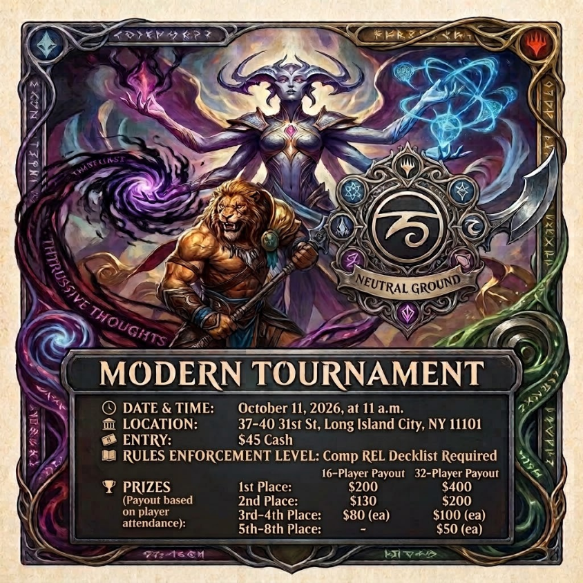 11 AM Modern CASH Tournament