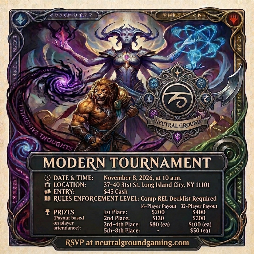 11 AM Modern CASH Tournament