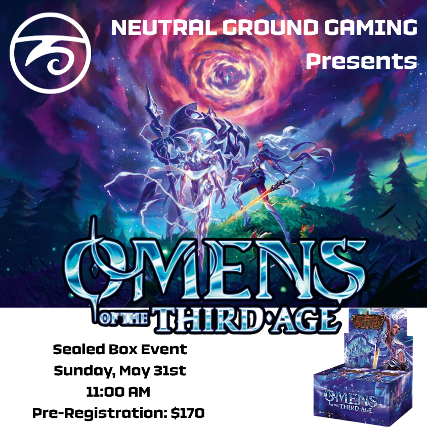 OMENS of the Third Age Sealed Box Event