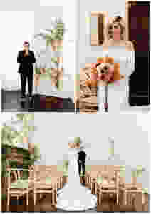 Intimate Wedding Ceremony at Vaux Studios Philadelphia