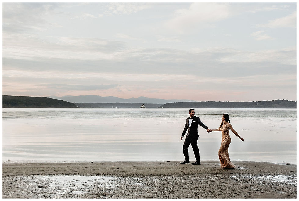 Lakeside Bride & Groom Portraits