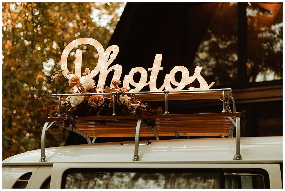 Boho VW Booth Bus
