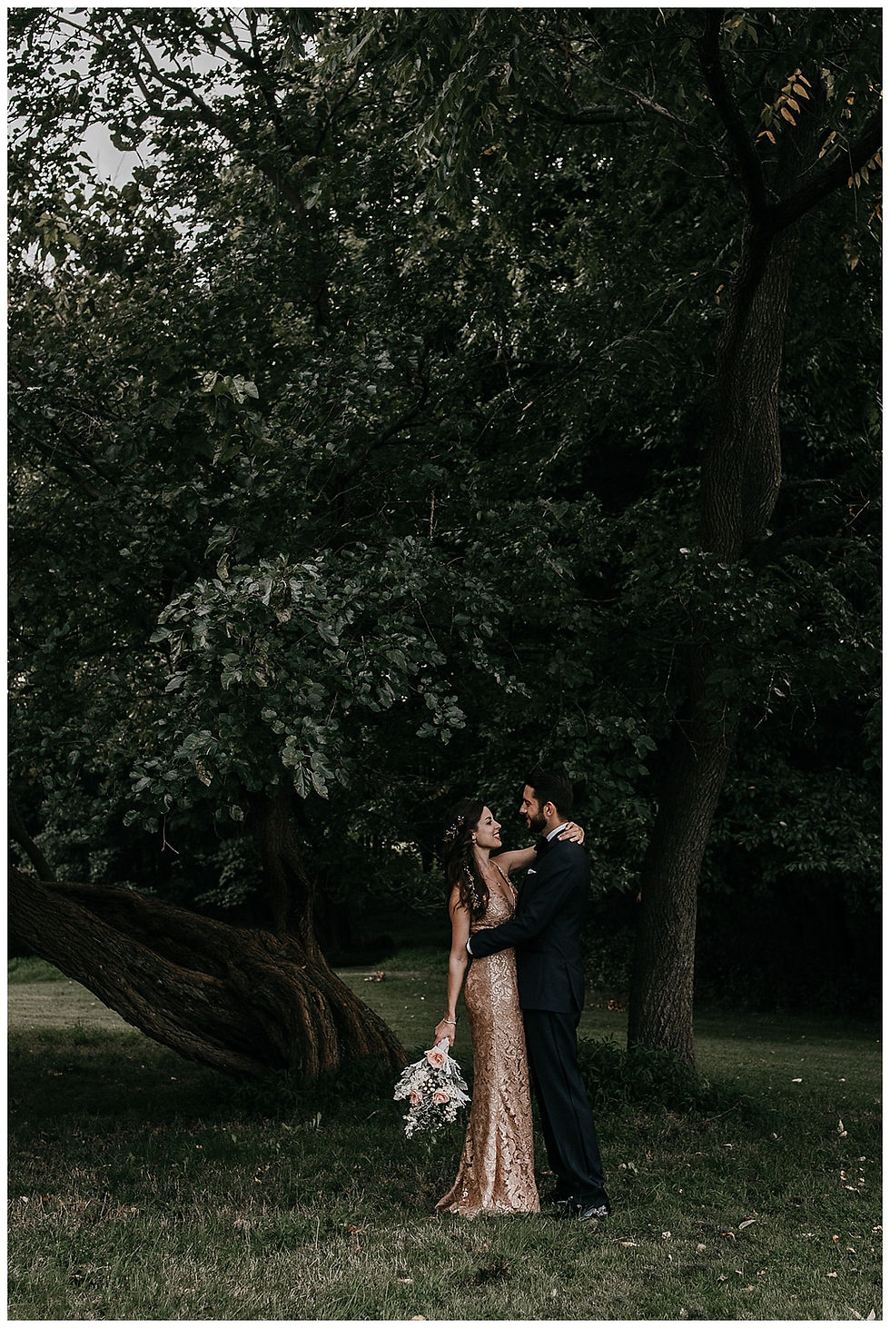 Wooded Bride & Groom Portraits