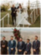 Groom Reaction Shot as Bride Walks Down Aisle