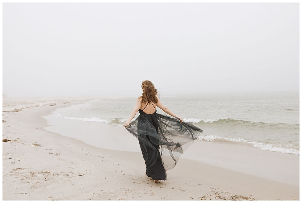 Black Tulle Bridesmaid Dress