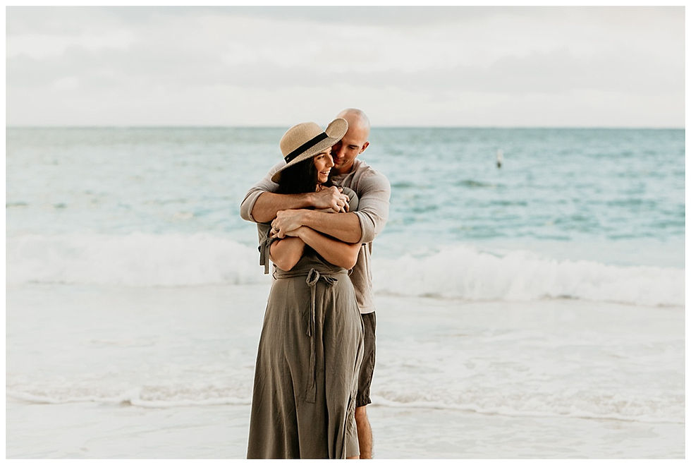 Beach Engagement Session in Hawaii