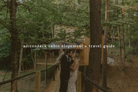 Adirondack Treehouse Elopement | Adirondack Mountains Travel Guide