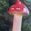 Thumbnail: Handmade friendly mushroom baubles 