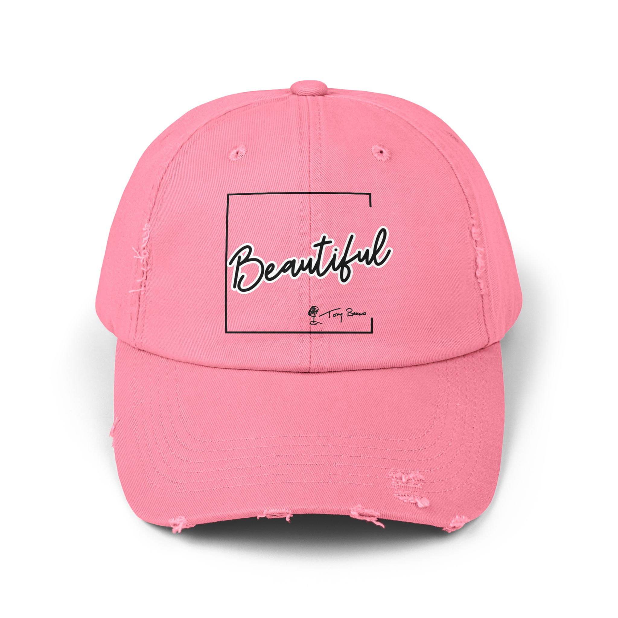 Beautiful - Unisex Distressed Cap - Casual Fashion Accessory for All Seasons