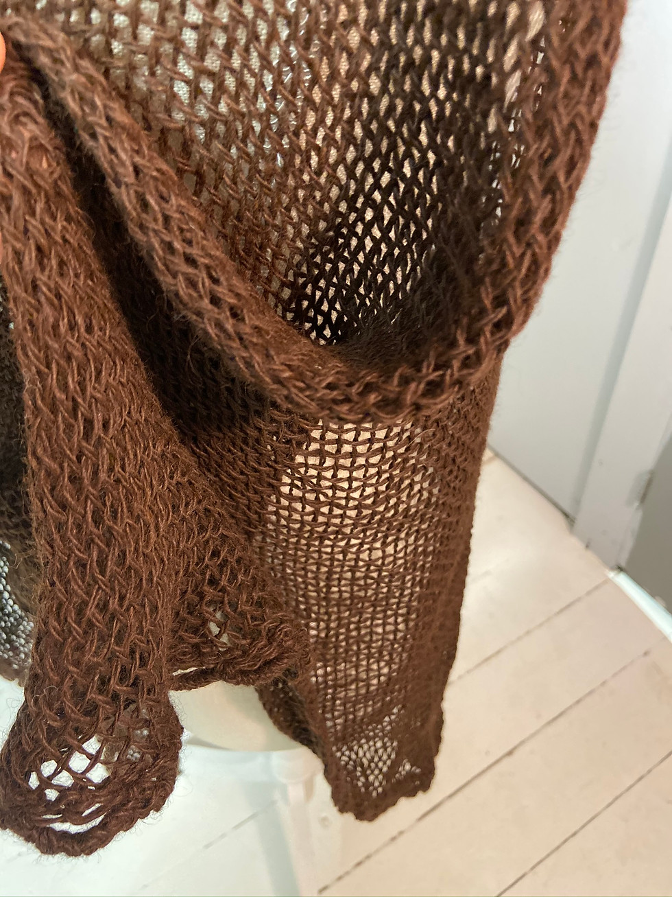 Thumbnail: copy of Flowing Alpaca Shawl