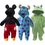 Miniatura: Kit 3 Mamelucos Disney Mickey, Sulley, Mike A Precio De 2