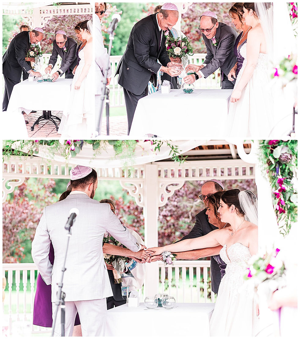 South Jersey Wedding Photographer Jewish Wedding Marco's Indian Springs Early Afternoon Light and Airy Wedding Photography