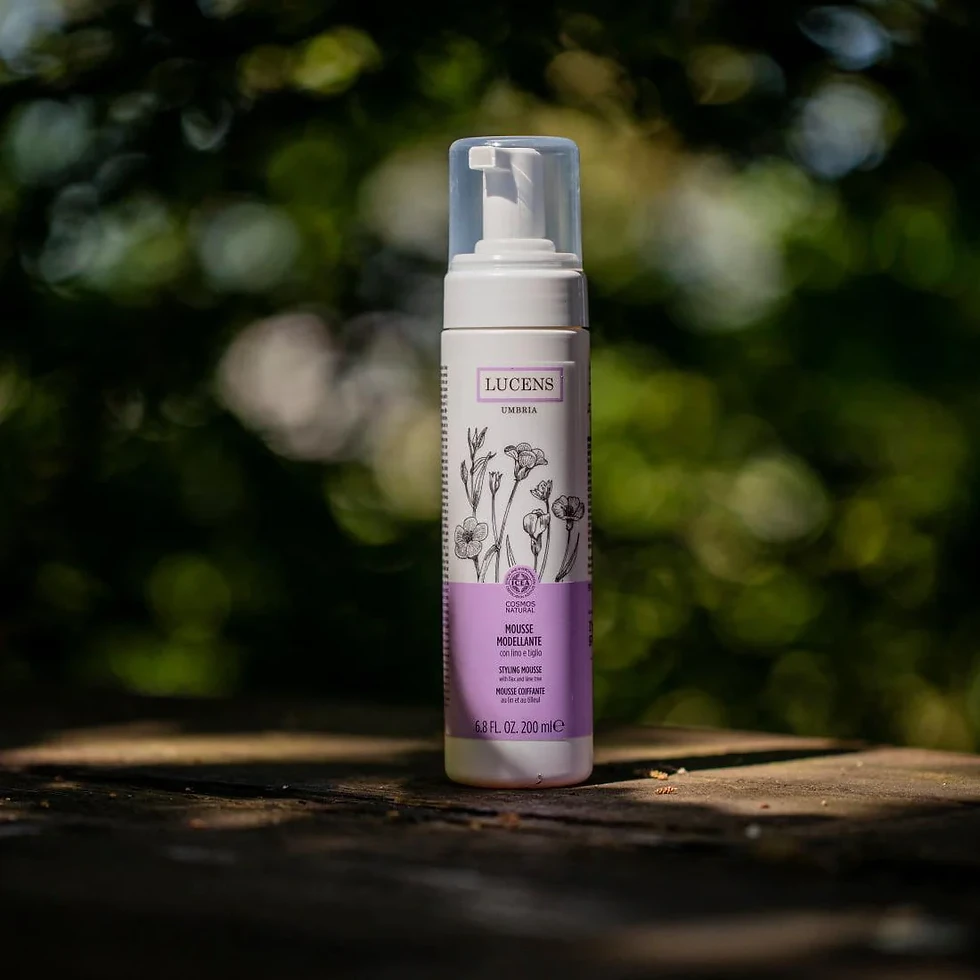 縮圖：Lucens Umbria Styling Mousse 天然有機造型慕斯 200ml