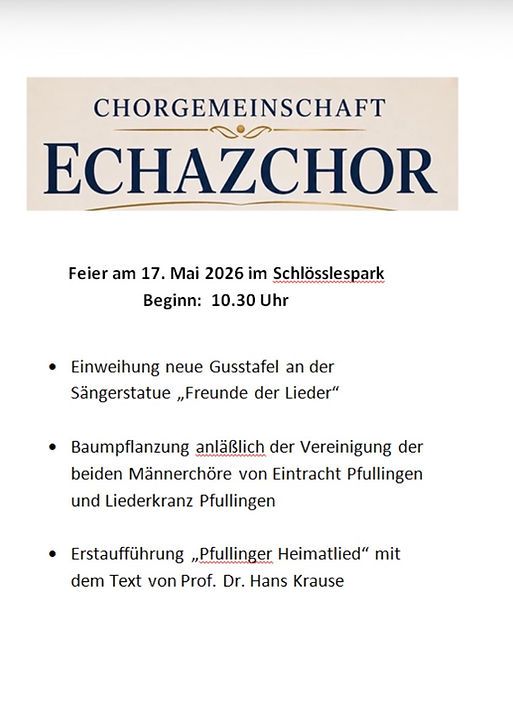 Zusammenschluss Echazchor