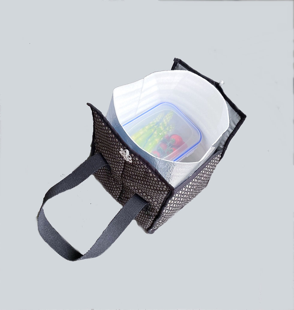Thumbnail: Quilted Takeaway/Lunch Bag