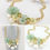 Thumbnail: Occident Fashion Delicate Flower Beads Boast Necklace