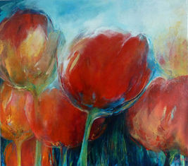 215-Tulpen-groot-90x70-acrylverf-inkt.jpeg
