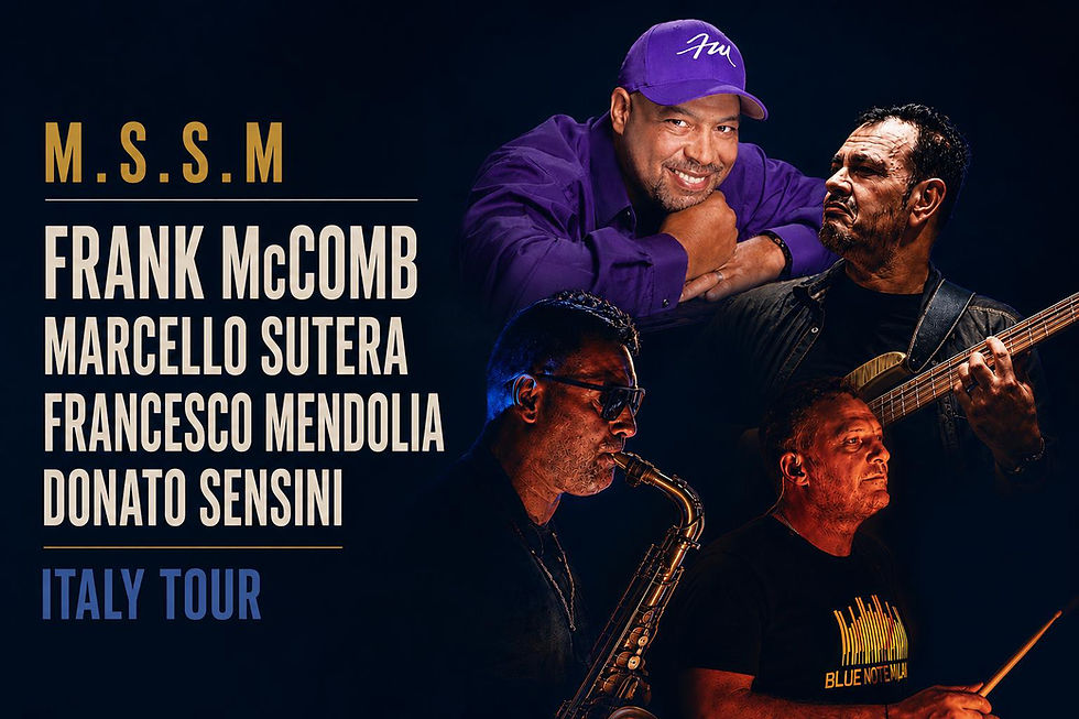 FRANK McCOMB - M.S.S.M Italian Tour