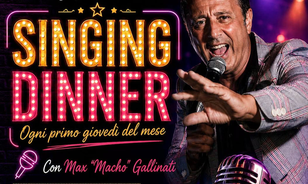 SINGING DINNER con MAX GALLINATI
