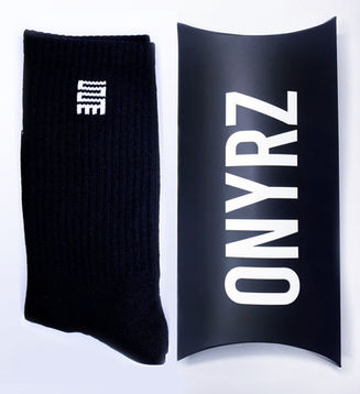 black crew socks