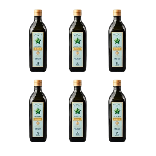 おまとめインカグリーンナッツオイル460g× 6本