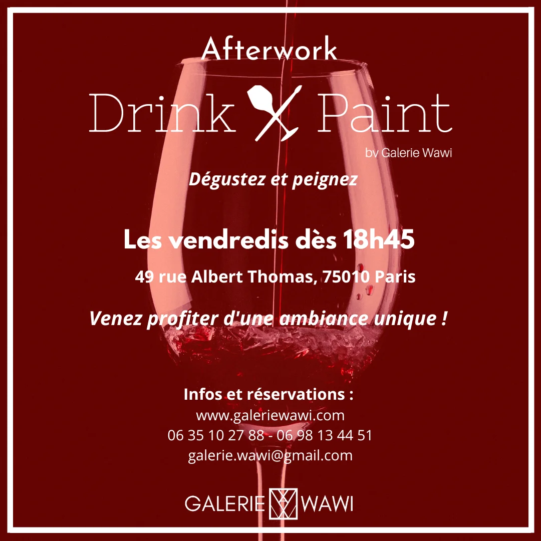 Drink and Paint du vendredi 7 octobre 2022