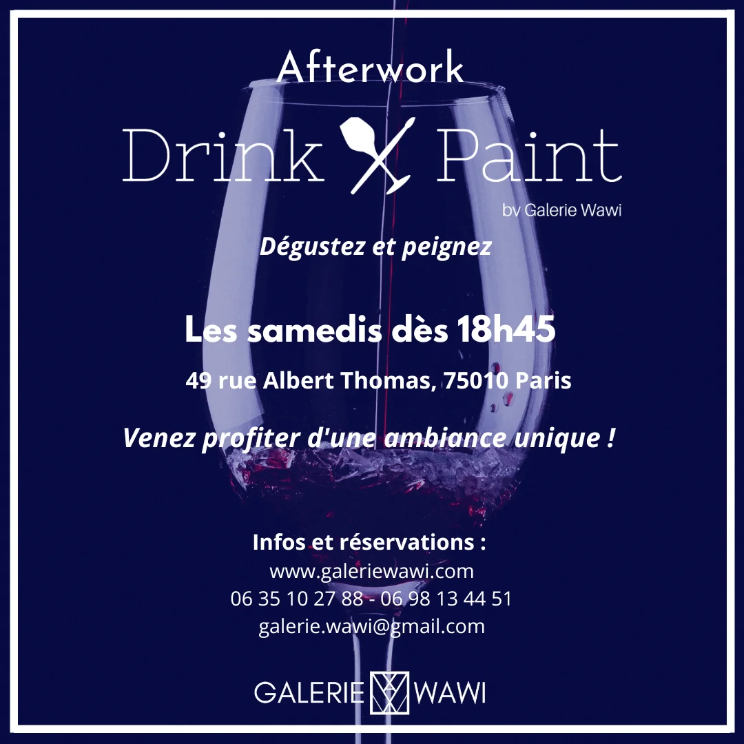 Drink and Paint du samedi 15 octobre 2022