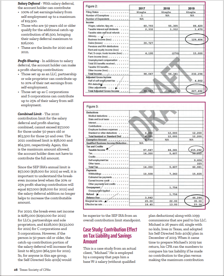 SelfDirected Solo 401(k) Basics Explained with Examples in Today’s CPA