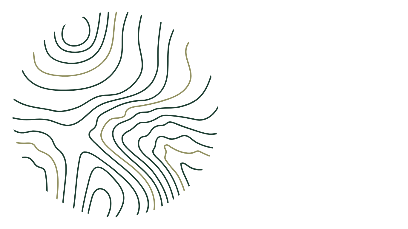Abstract green and beige pattern