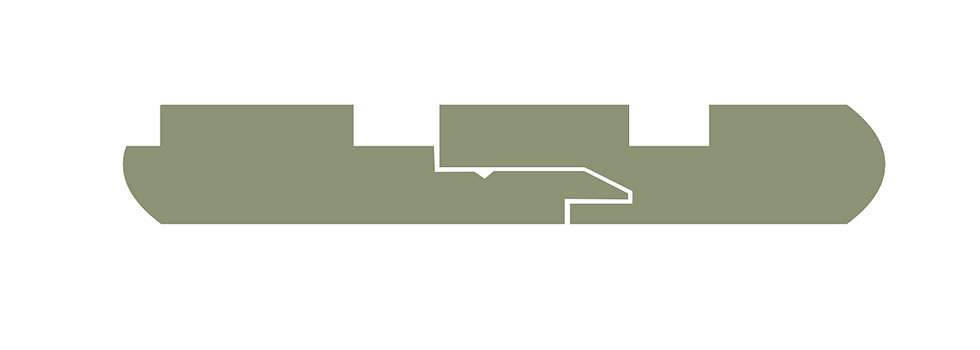 Diagram showing timber cladding profile