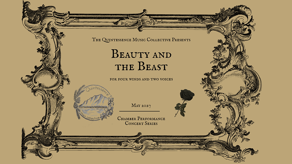 Beauty and the Beast: For four winds and two voices
