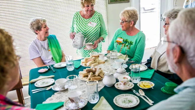 Bonita Springs Historical Society tea functions