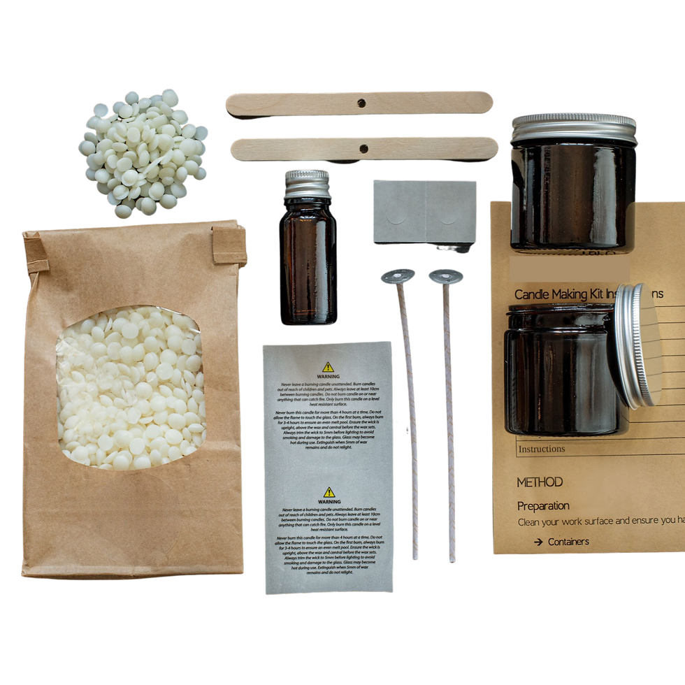 Make your own candle home kit