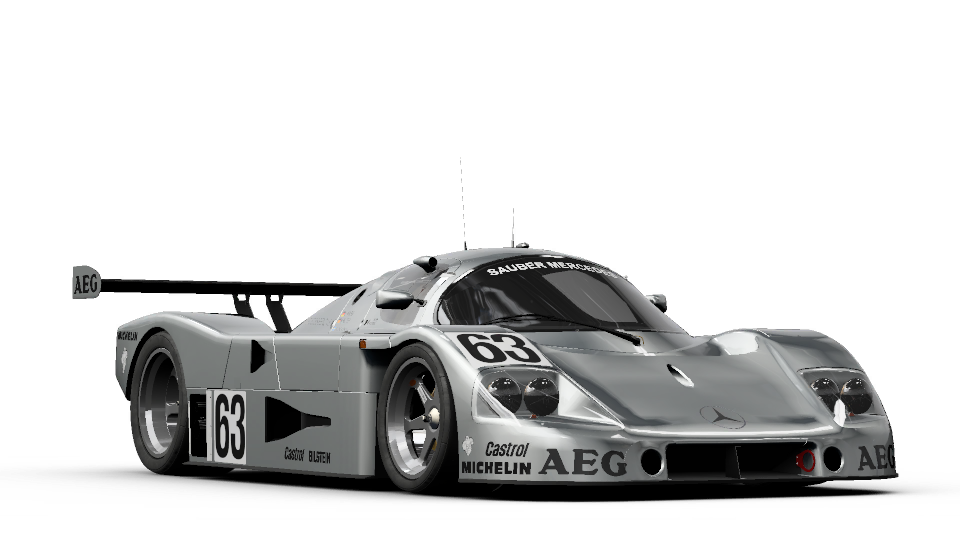 1989 Mercedes-Benz #63 Sauber-Mercedes C 9