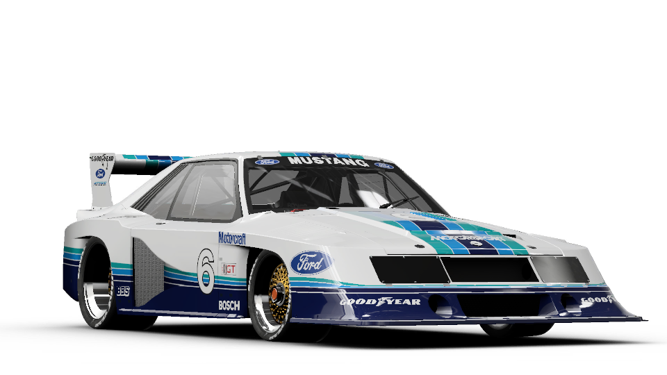 1982 Ford #6 Zakspeed Roush Mustang IMSA GT