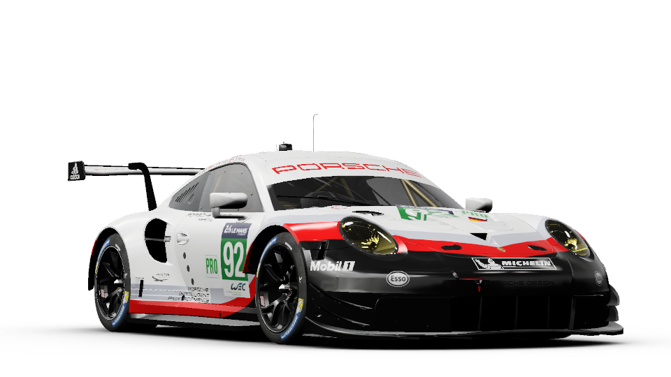2017 Porsche #92 Porsche GT Team 911 RSR