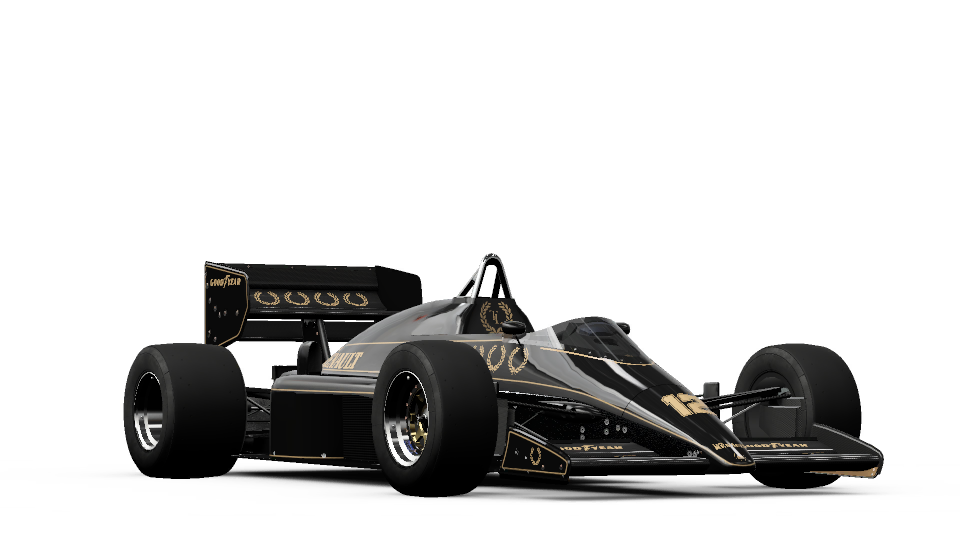 1986 Lotus #12 Team 98T