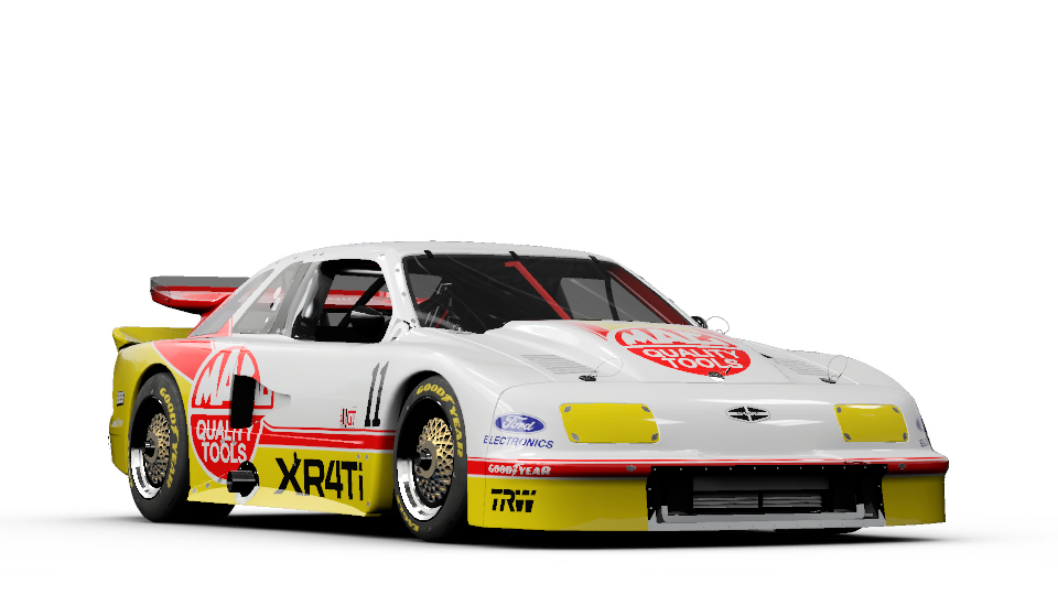 1986 Merkur #11 MAC Tools XR4Ti