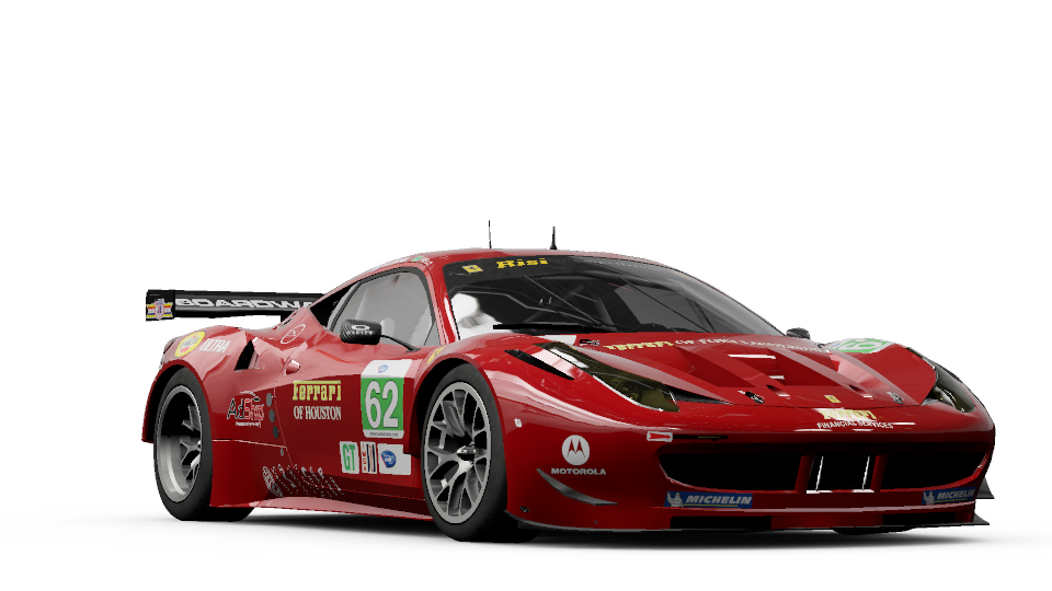 2011 Ferrari #62 Risi Competizione 458 Italia GTC