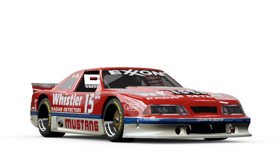 1991 Ford #15 Roush Racing Whistler Mustang